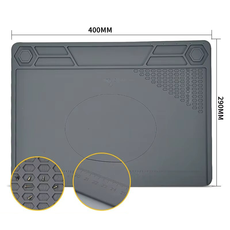 Electronics Repair Xbox - TE-616 290x400mm Heat Resistant Silicone Mat
