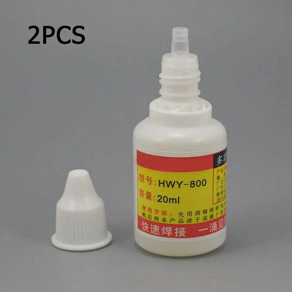 2pcs 20ml Stainless Steel Liqu - Soldering Flux Liquid recension och pris