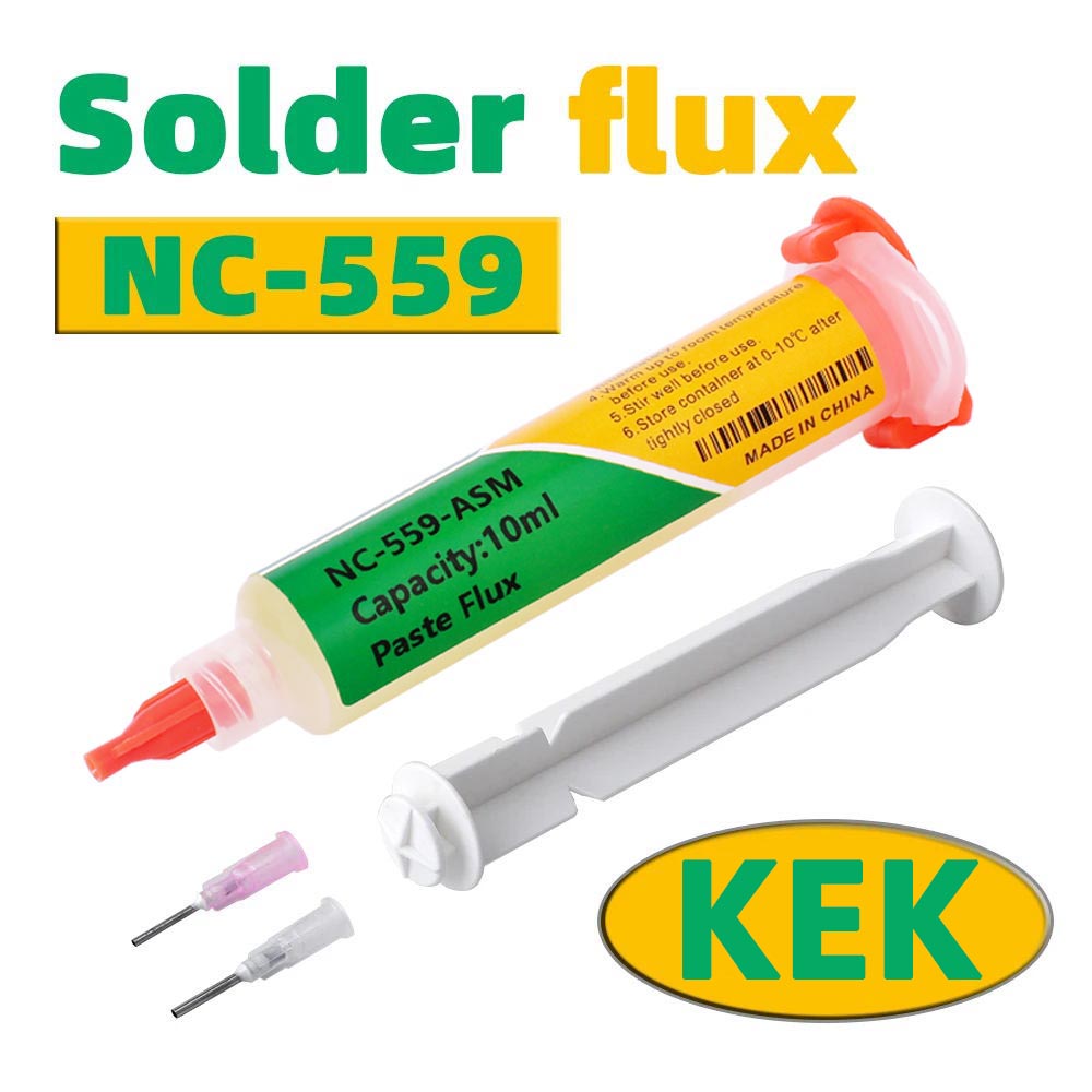 OriginalKEK NC 559 Flux Solder - Soldering Flux Liquid recension och pris
