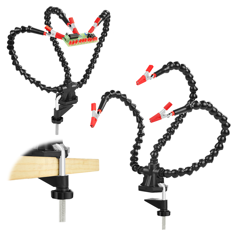 Desk Clamp Soldering Third Han - Electronics Repair Workshop recension och pris
