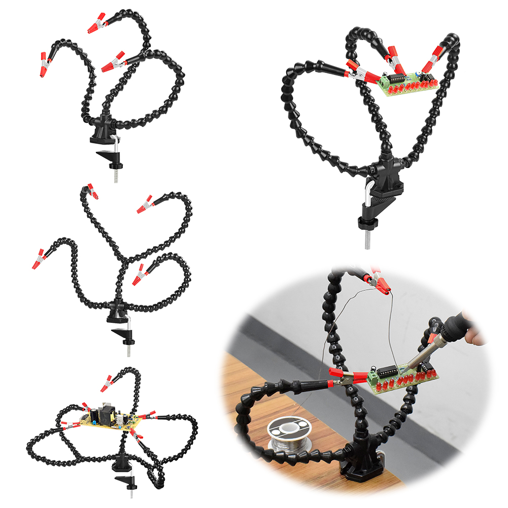 Desk Clamp Soldering Third Han - Electronics Repair Workshop recension och pris