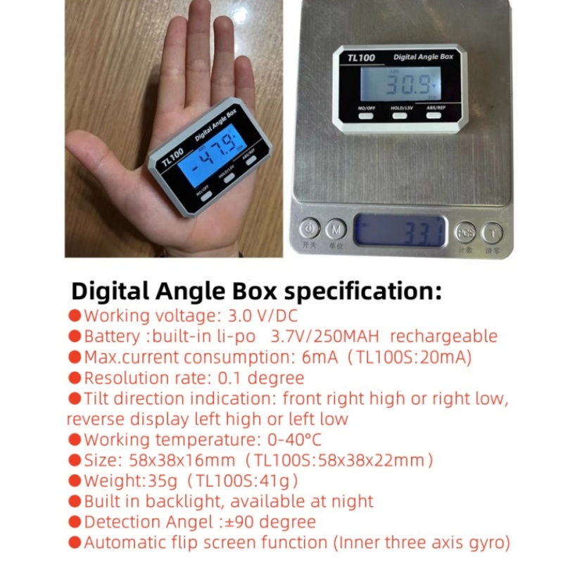 Horizontal Angle Meter Protrac - Electronics Repair Workshop recension och pris