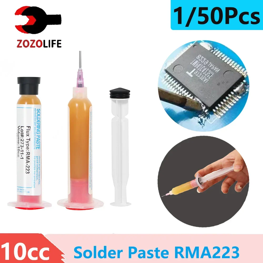 1/50Pcs 10cc RMA-223 Soldering - Soldering Flux Liquid recension och pris