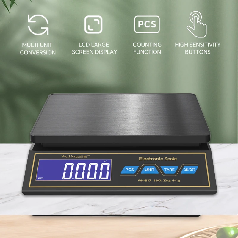 LCD Digital Kitchen Scale 30kg - Electronics Repair Workshop recension och pris